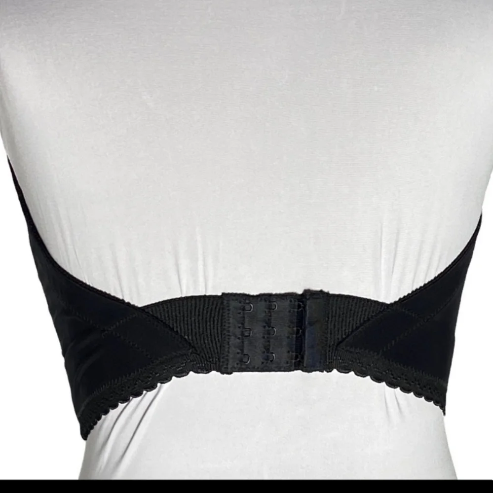 VICTORIAS SECRET GOLD LABEL VINTAGE BLACK LACE CORSET SIZE 36B - Picture 4 of 16